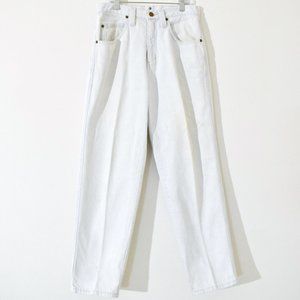 RALPH LAUREN Vintage Light White Wash Slim Denim Jeans | Size 30 S